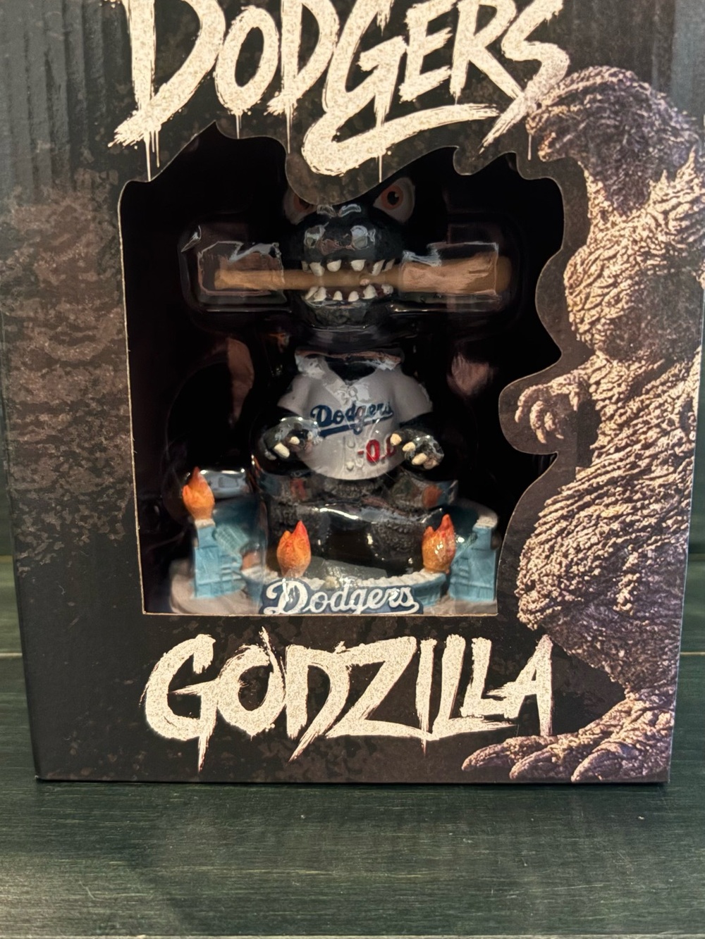 New Dodgers SGA Godzilla Minus Zero Bobblehead